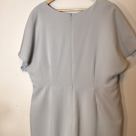 Leith Surplice Cropped Wide Leg Jumpsuit Size 1x - Picture 5 of 10